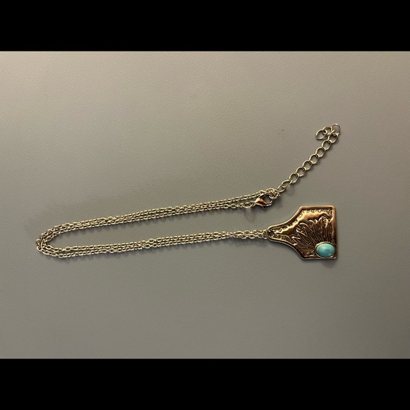 Western Eartag Necklace - Picture 1 of 2